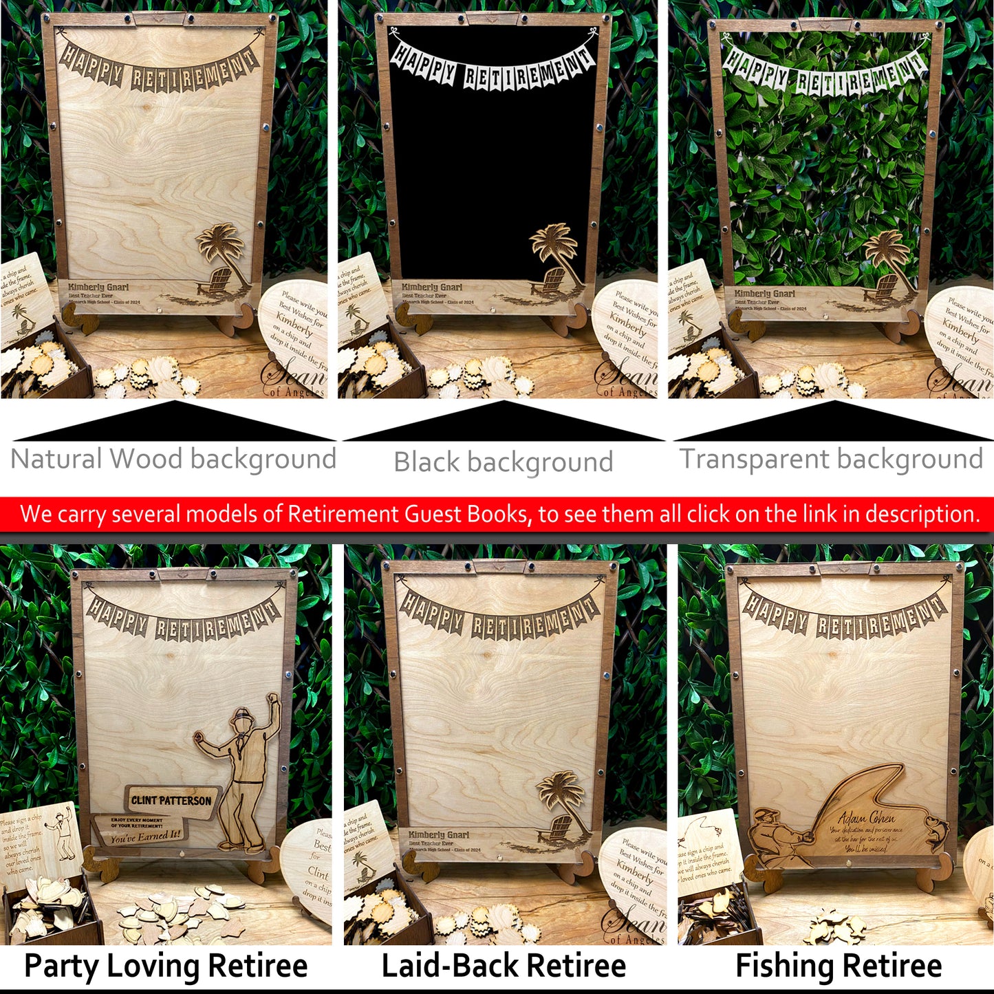 Laid-Back Retiree Retirement Guest Book