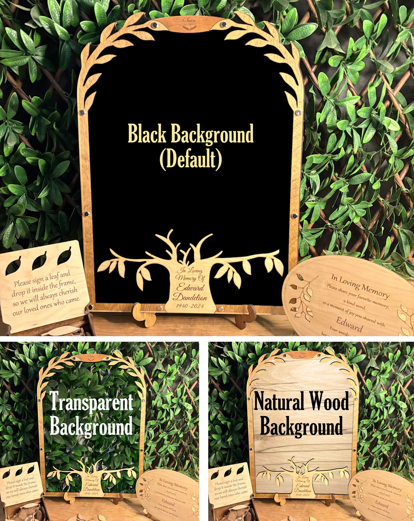 Celebration Of Life Rectangle Guest Book
