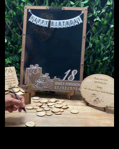Birthday Banner Guest Book