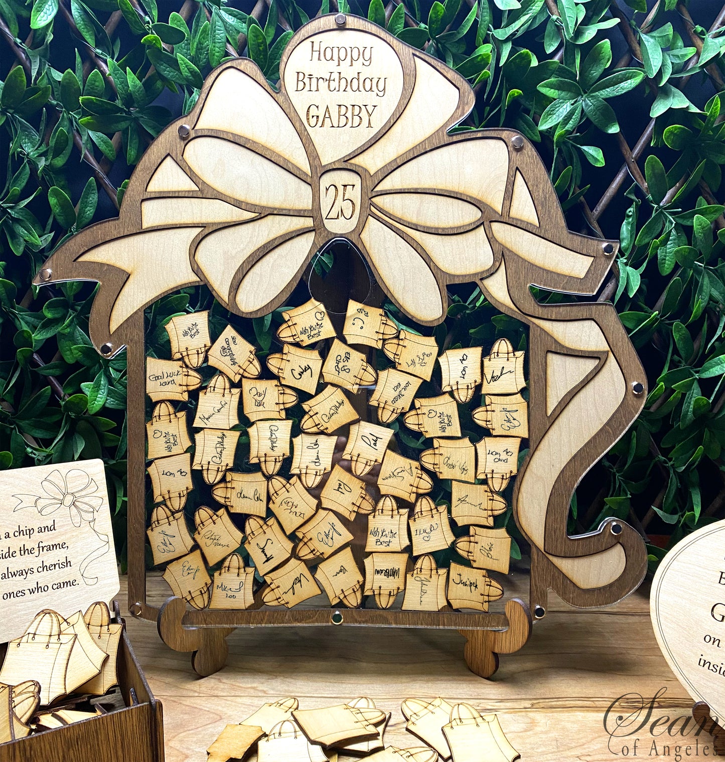Birthday Gift Box Guest Book