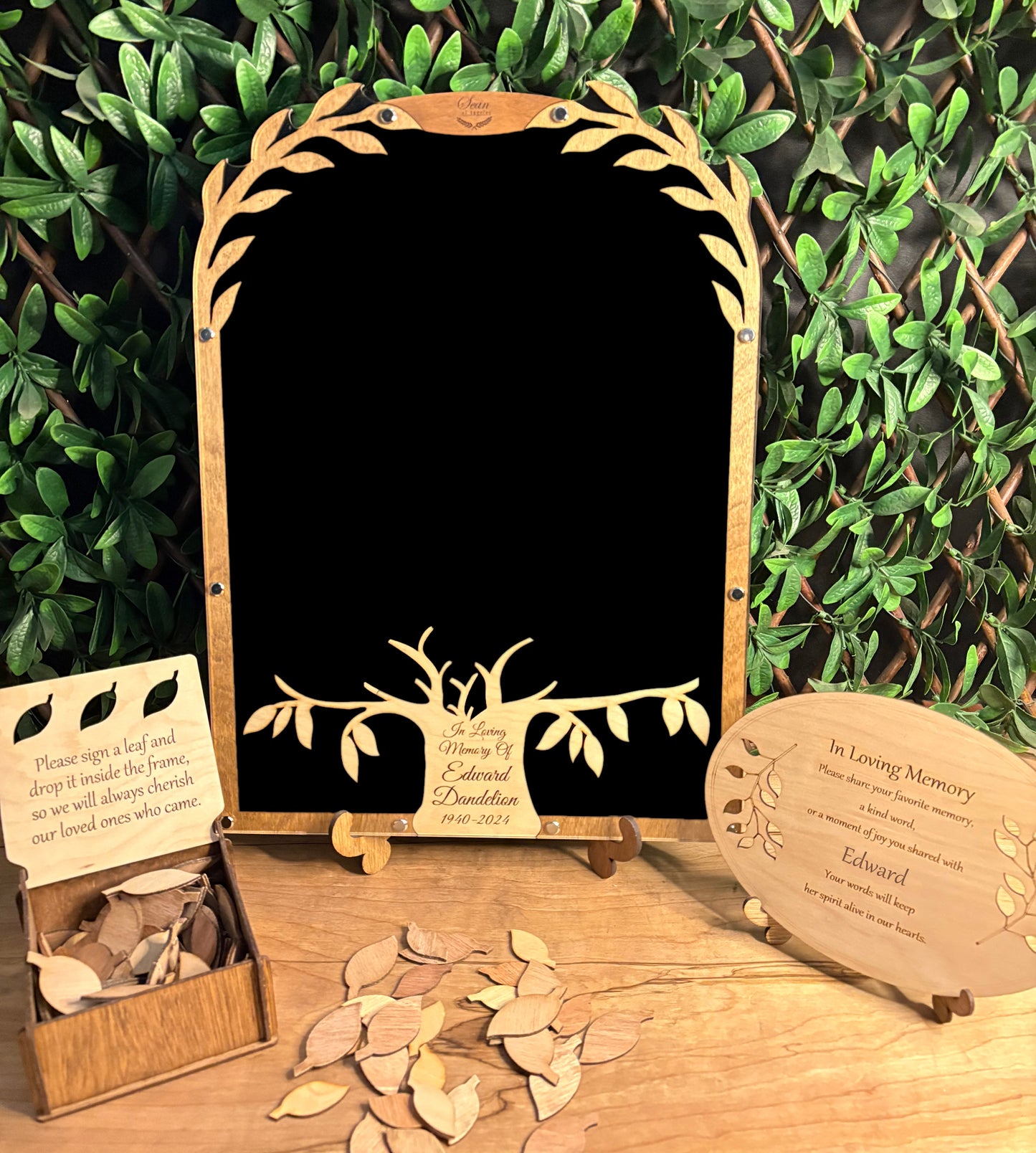 Celebration Of Life Rectangle Guest Book