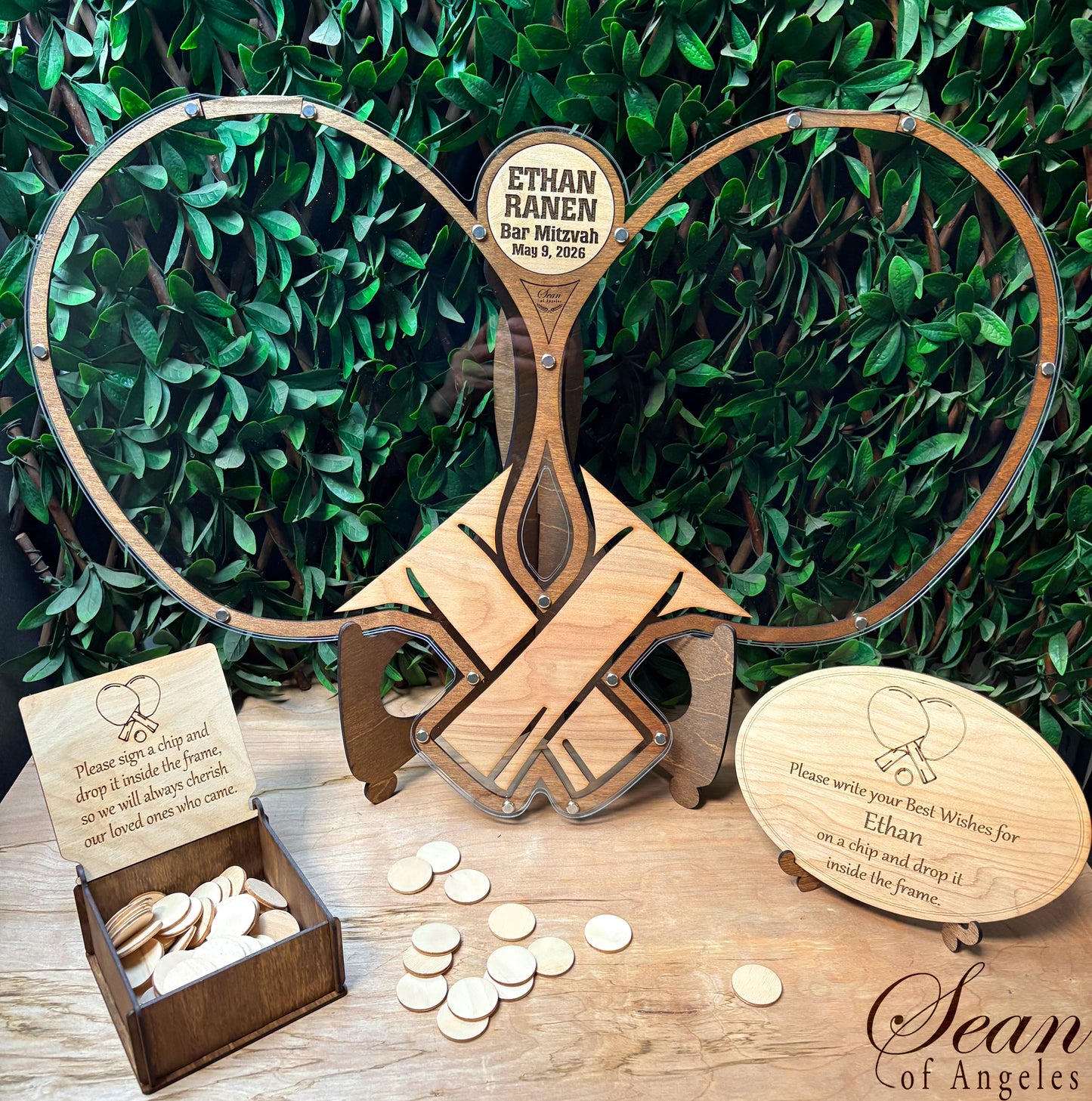 Ping Pong Rackets | Table Tennis Guest Book