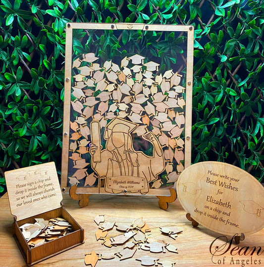 Proud Graduates Guest Book Alternative