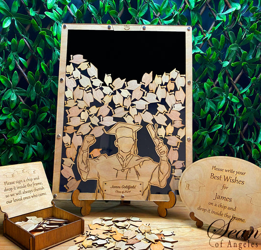 Proud Graduations Guest Book Alternative