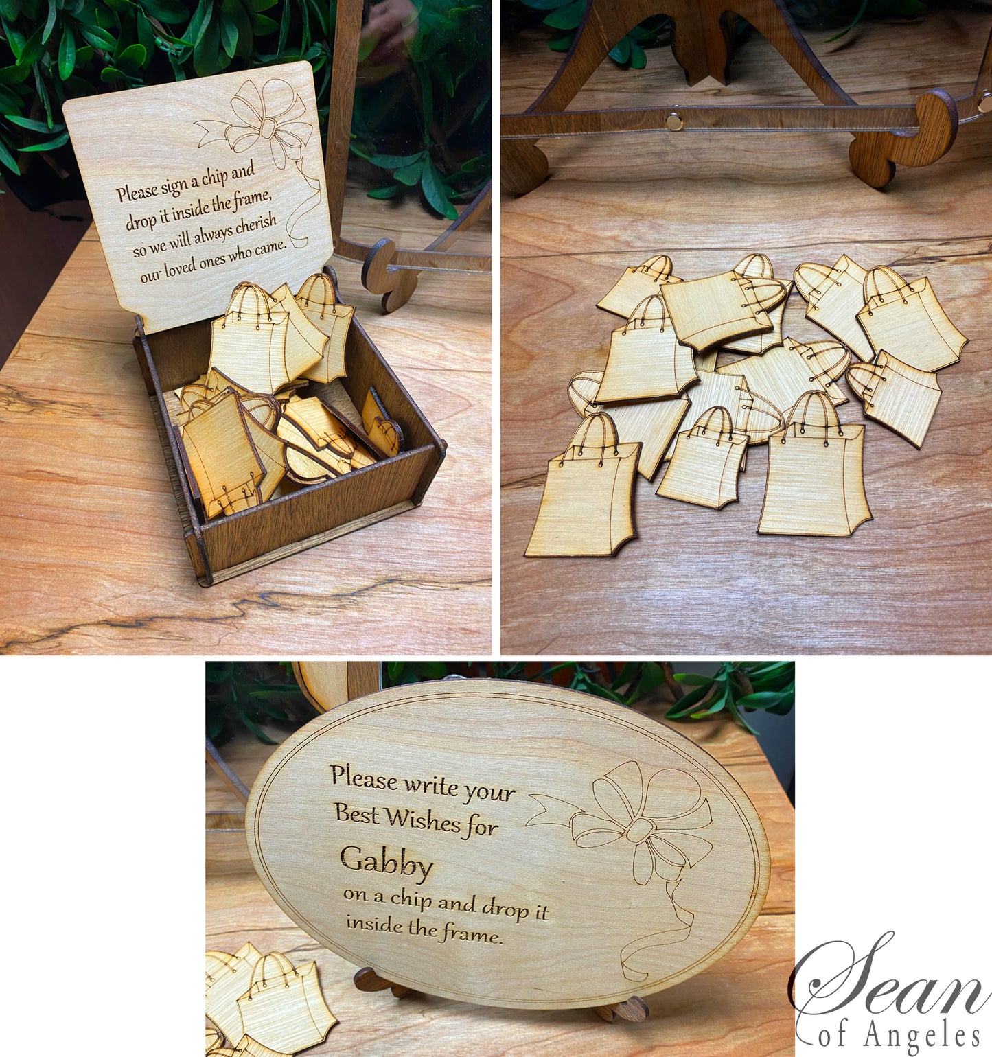 Birthday Gift Box Guest Book