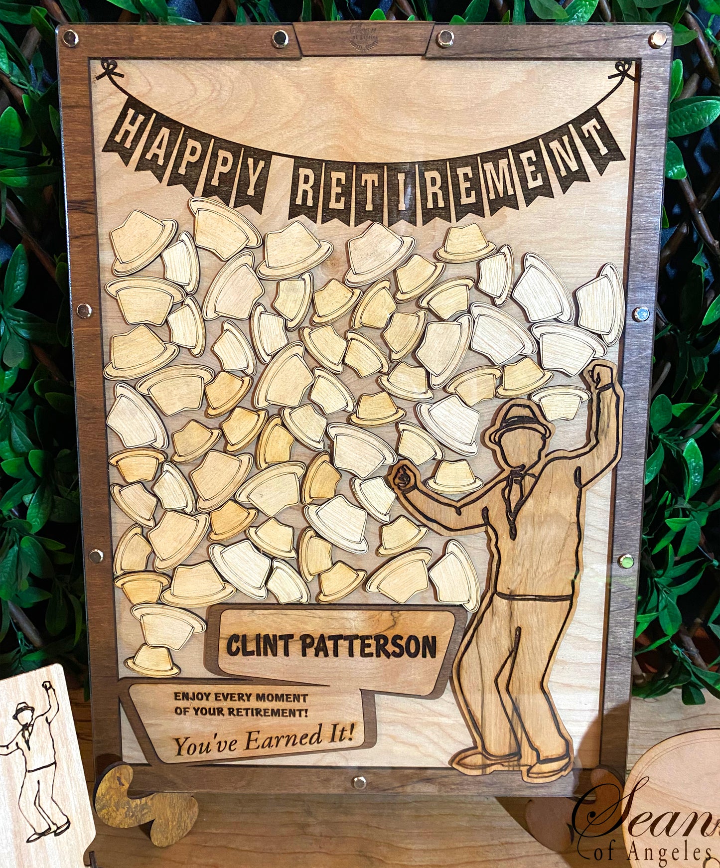 Blissful Retiree Retirement Guest Book