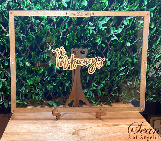 Minimalist Guest Book Alternative, Simple & Elegant Keepsake