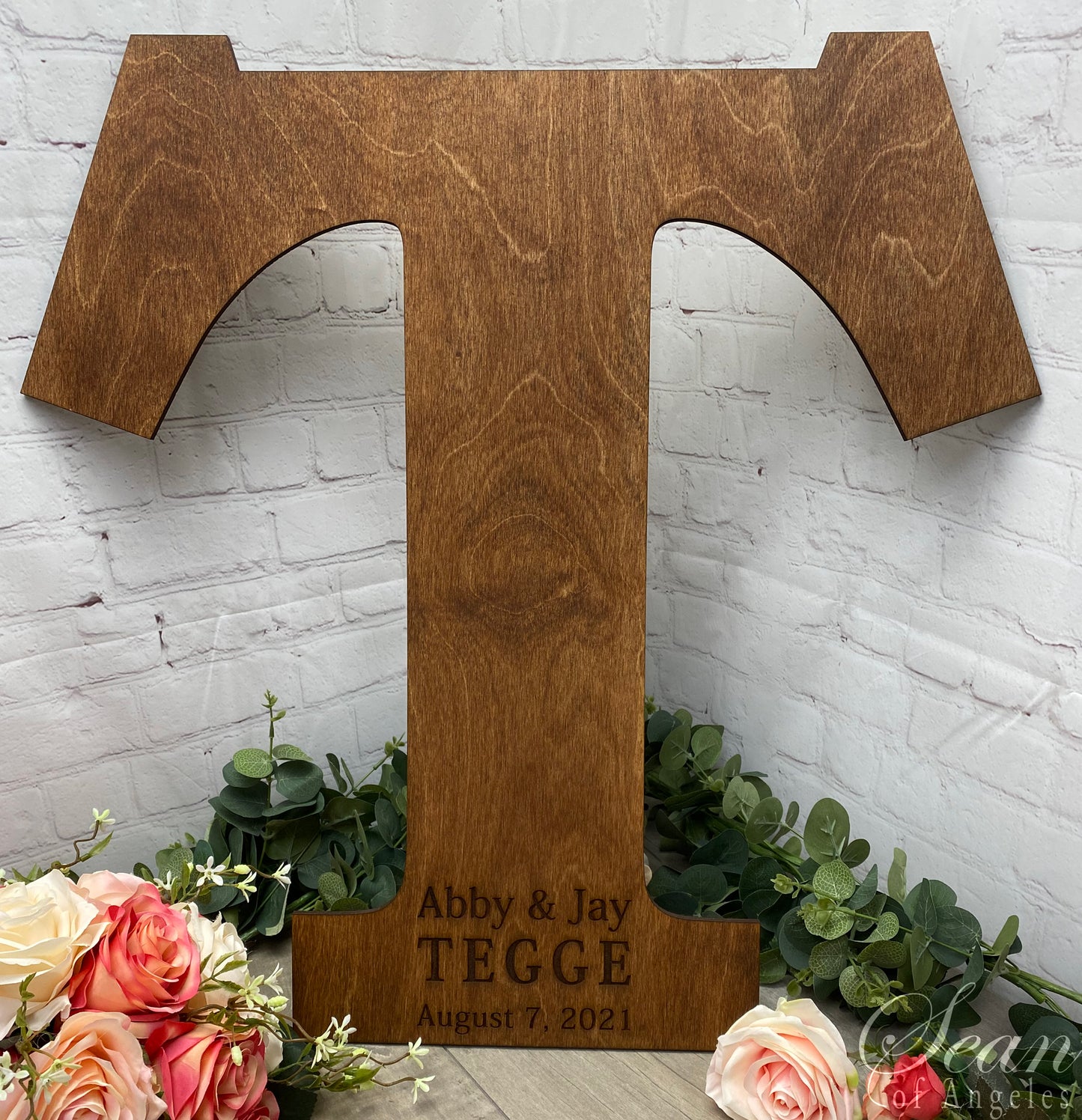 Any Letter Monogram Initial Guest Book