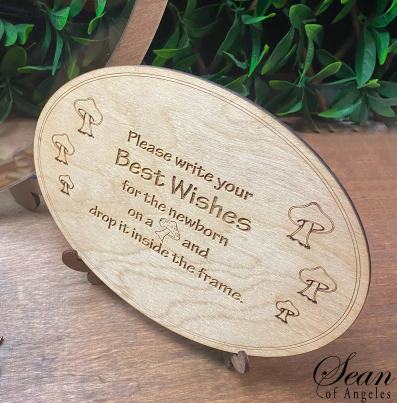 Mushroom Guest Book Alternative