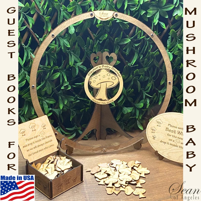 Mushroom Guest Book Alternative