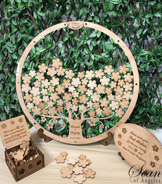 Cherry Blossom Guest Book