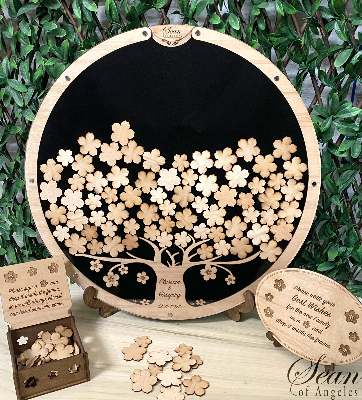 Cherry Blossom Guest Book
