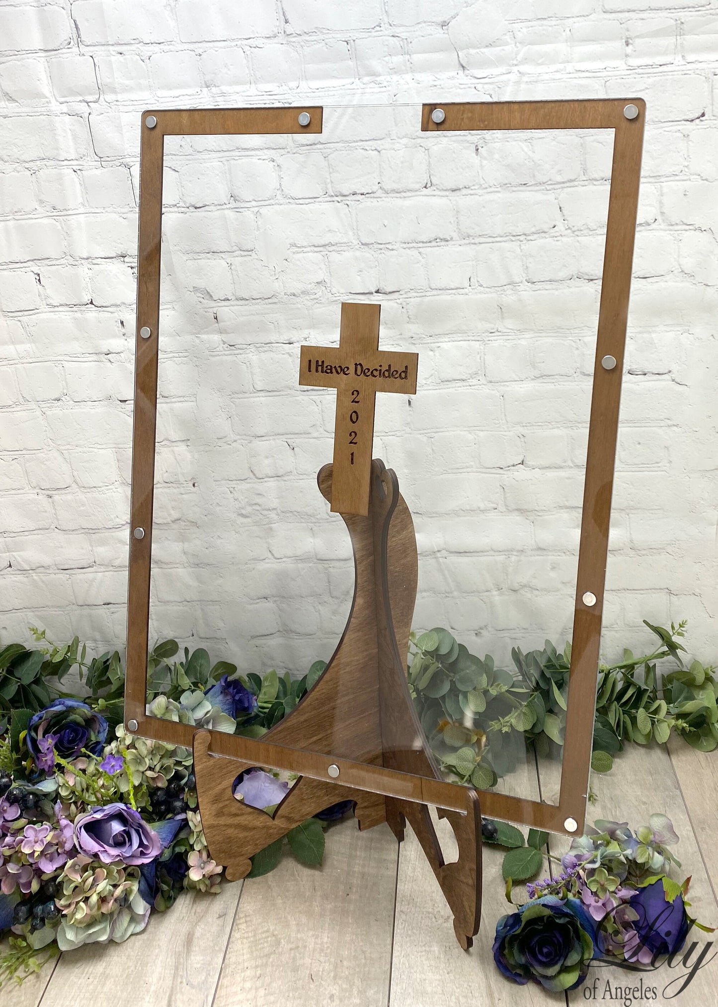 Baptism Guest Book, Church, Cross