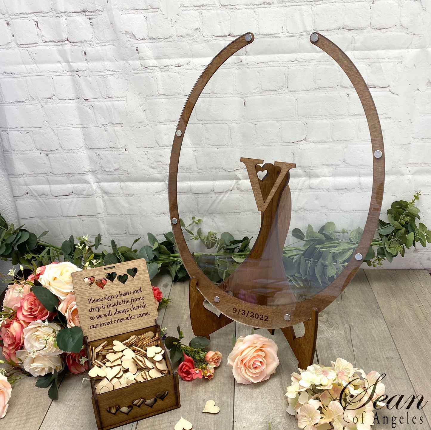 Oval Guest Book