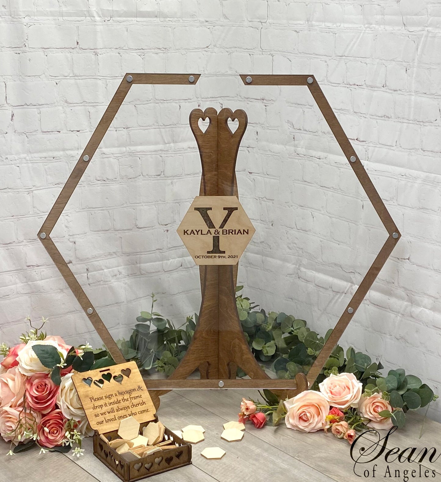 Hexagon Guest Book