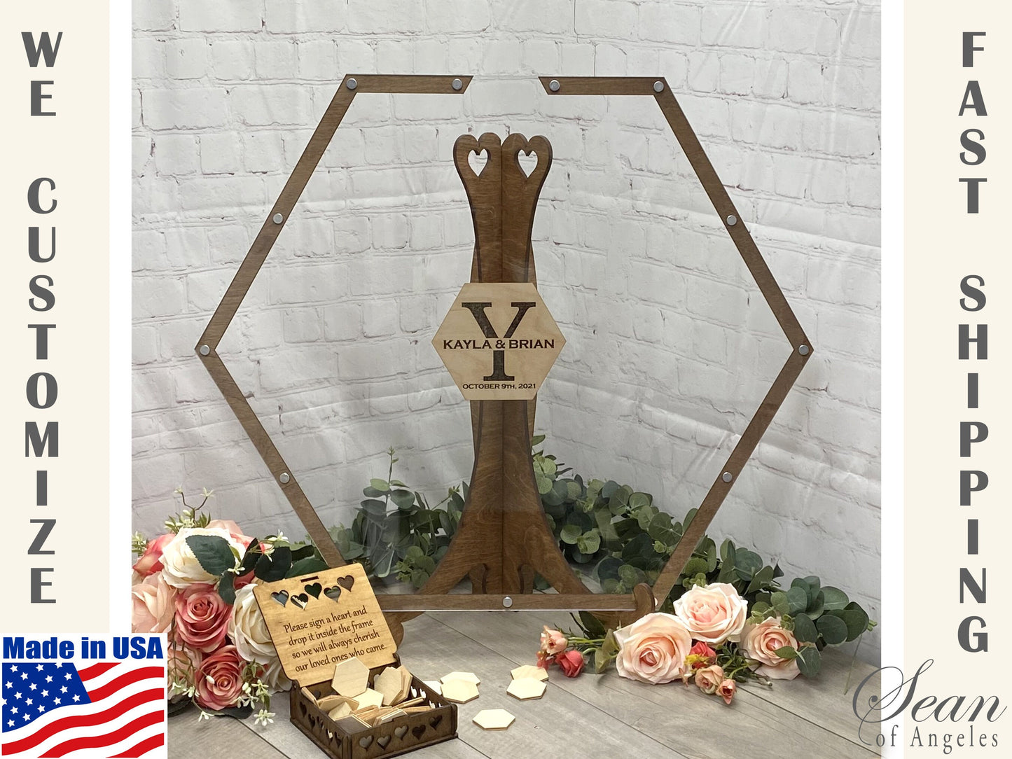 Hexagon Guest Book