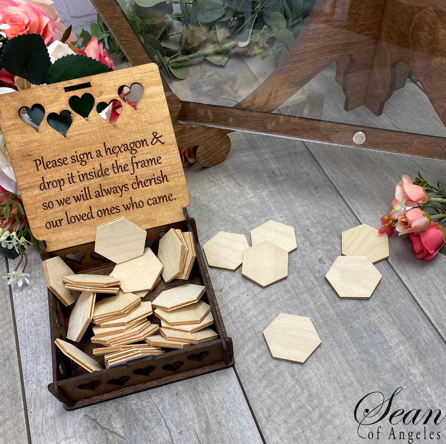 Hexagon Guest Book