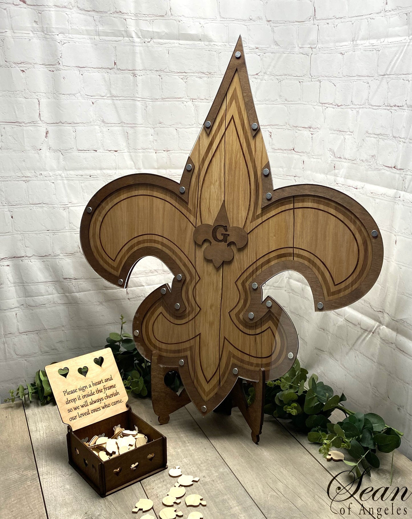 Fleur-De-Lis Football Guest Book