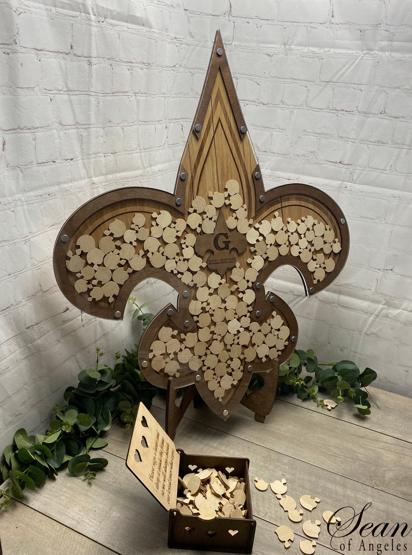 Fleur-De-Lis Football Guest Book