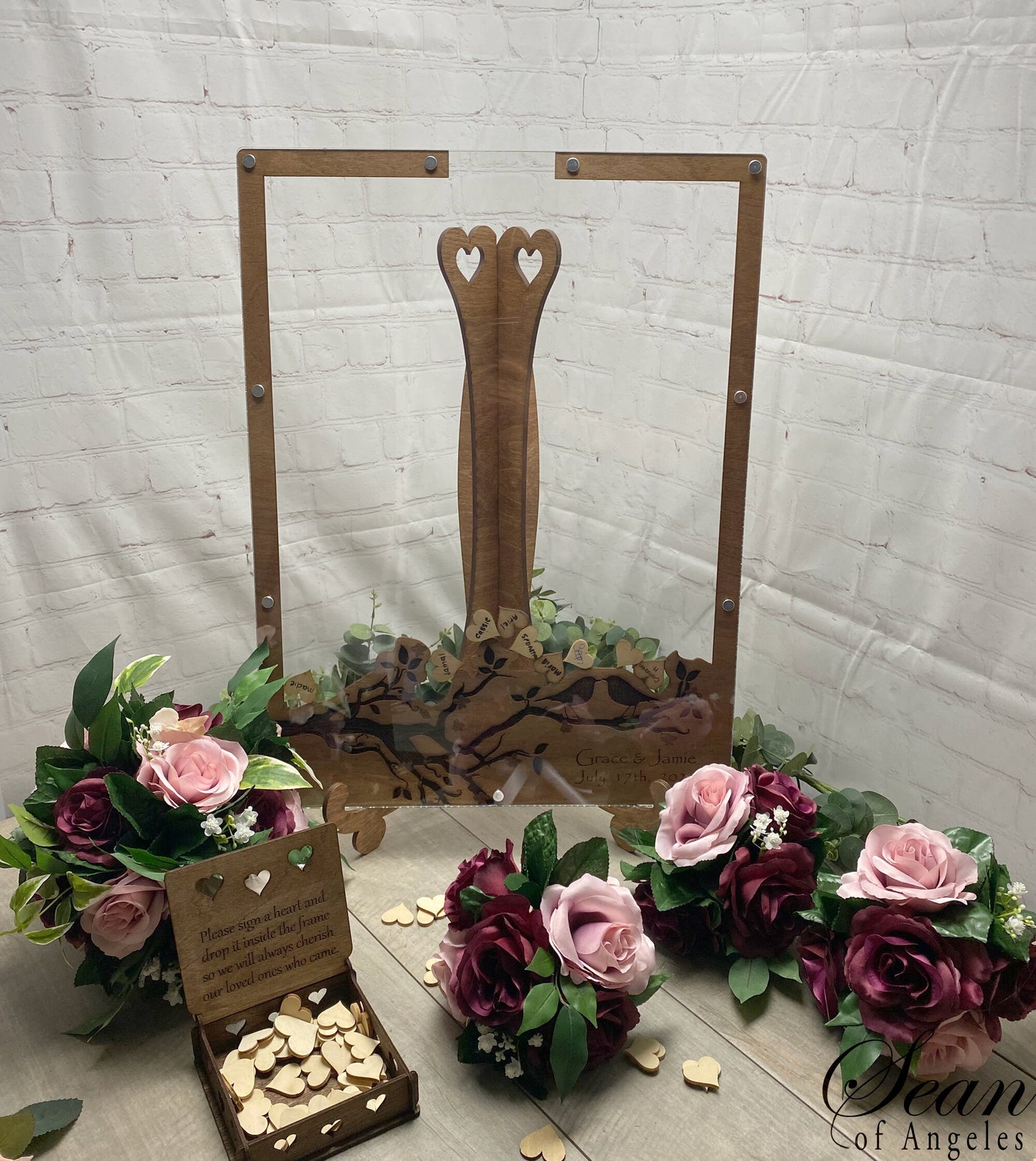Love Birds Guest Book Alternative