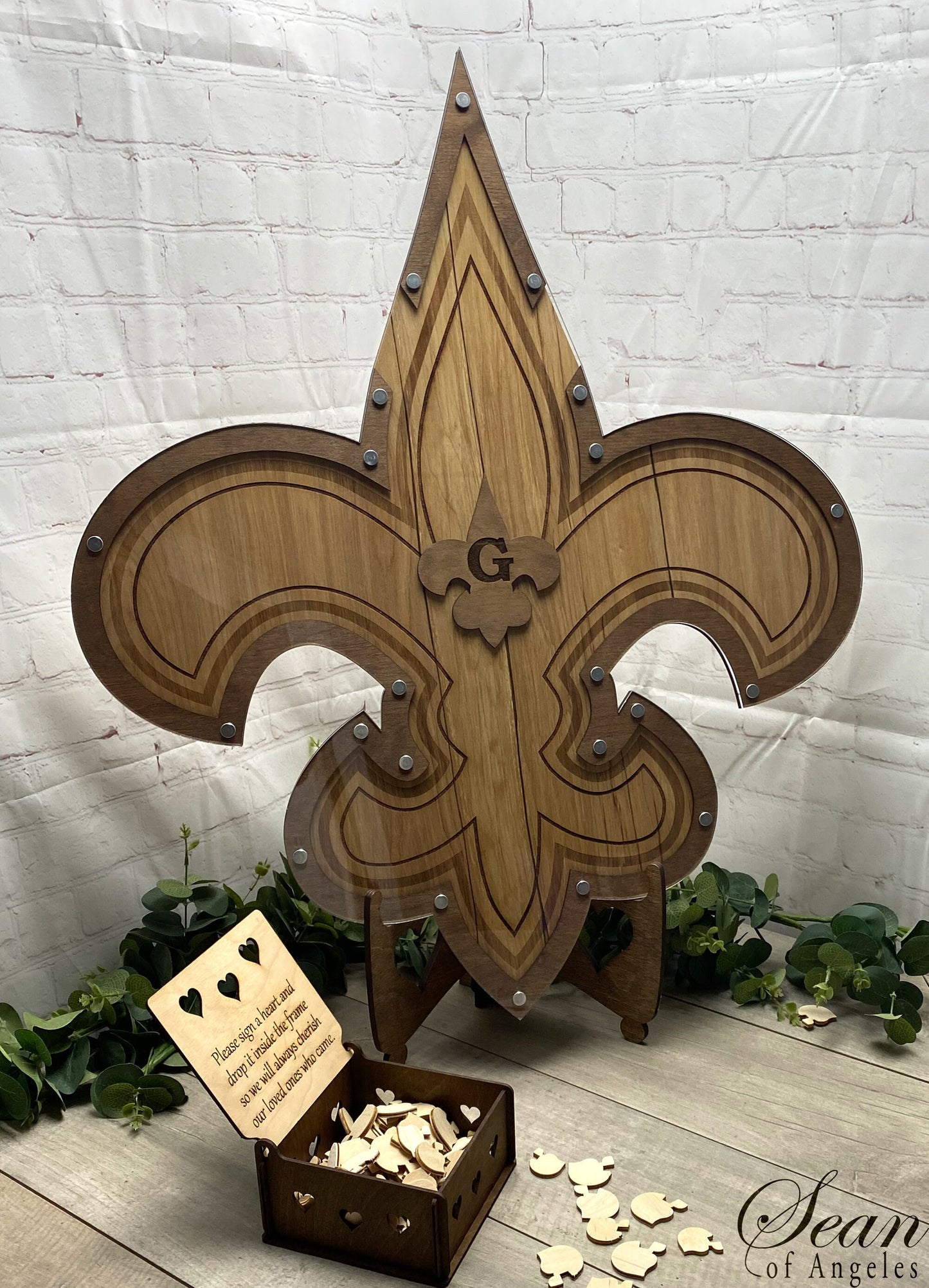 Fleur-De-Lis Football Guest Book