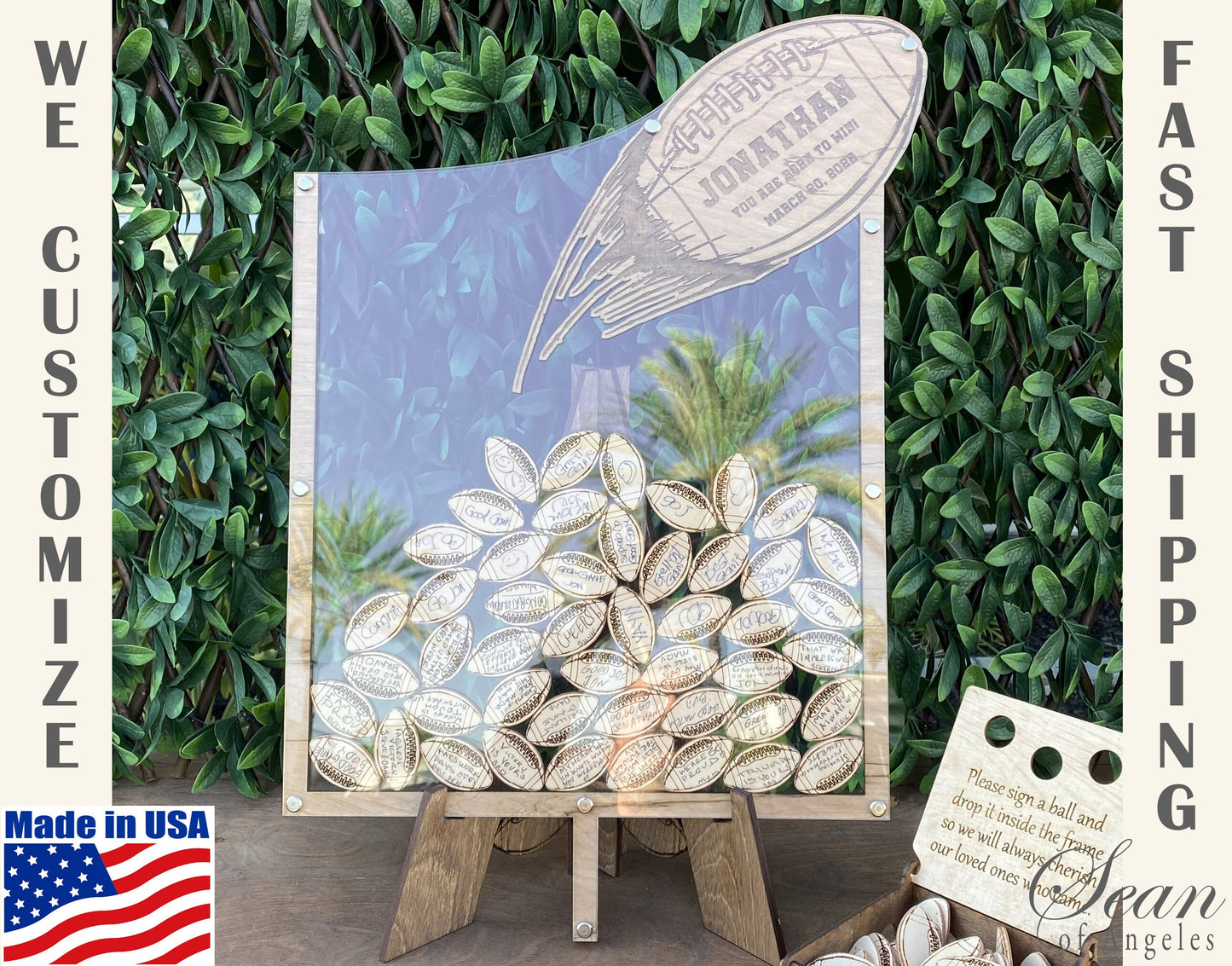 American Football Guest Book