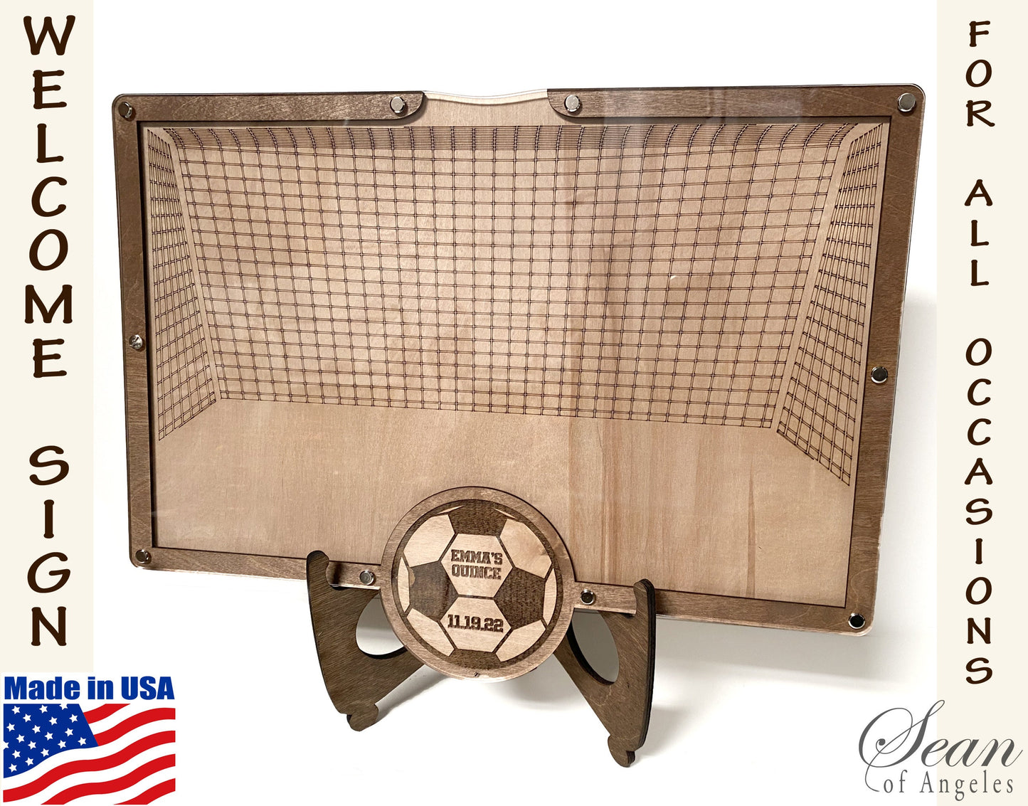 Soccer Guest Book Alternative