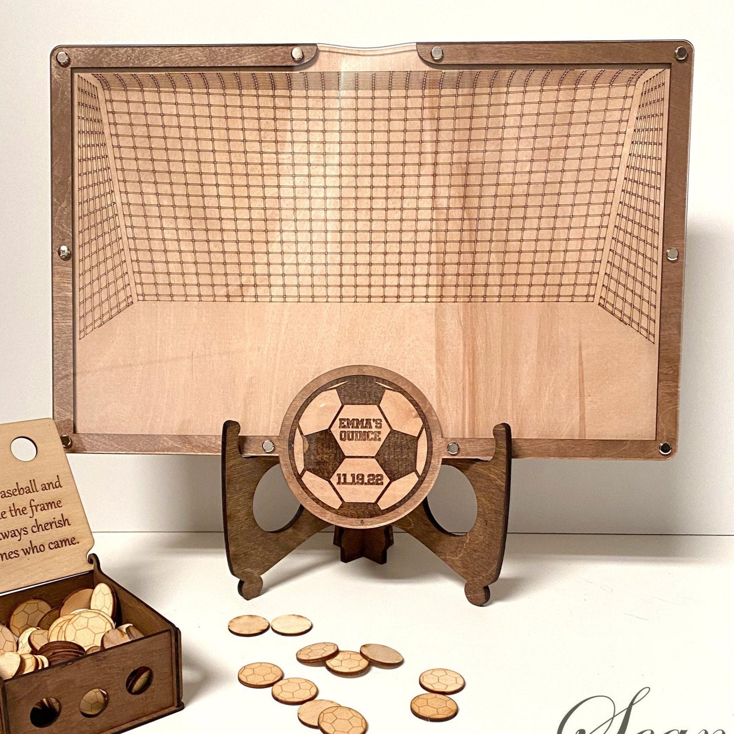 Soccer Guest Book Alternative