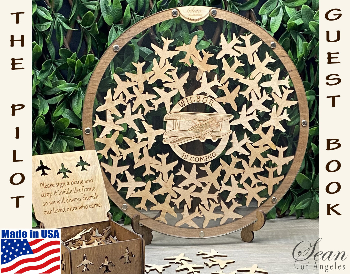 Biplane Guest Book Alternative