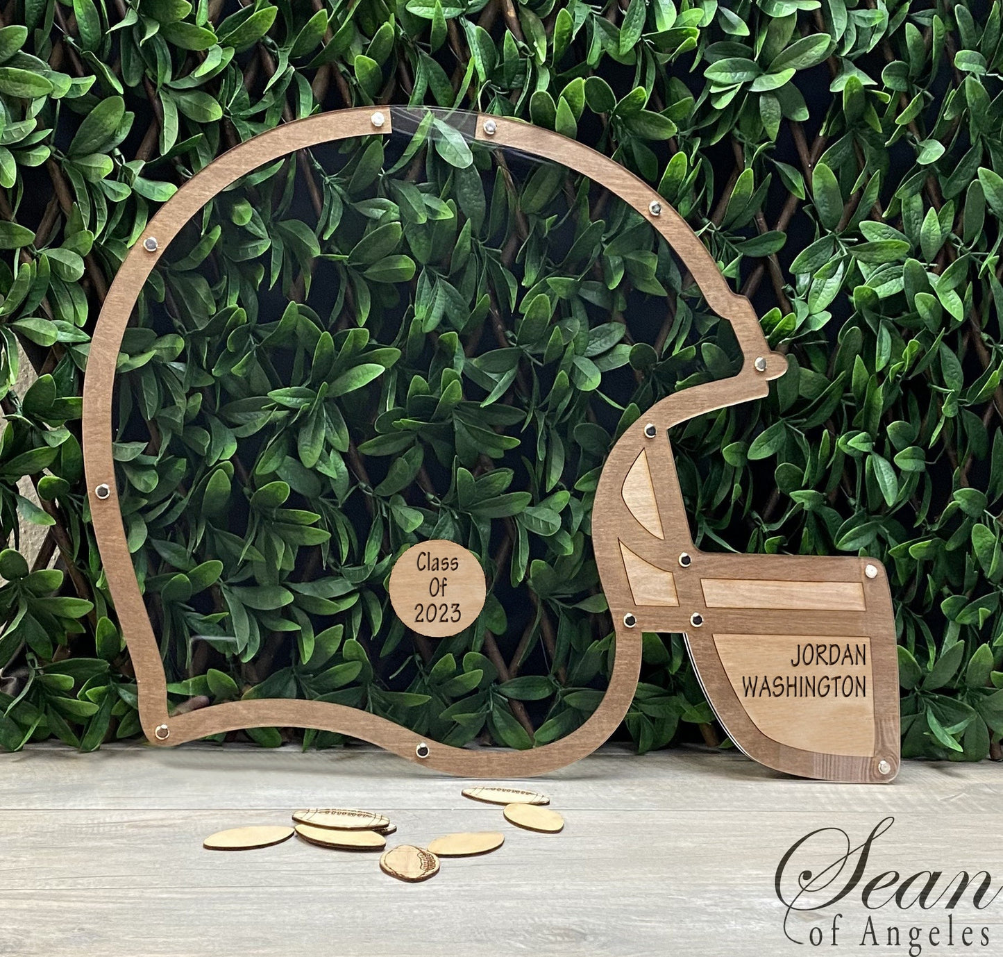 Champions Helmet Guest Book