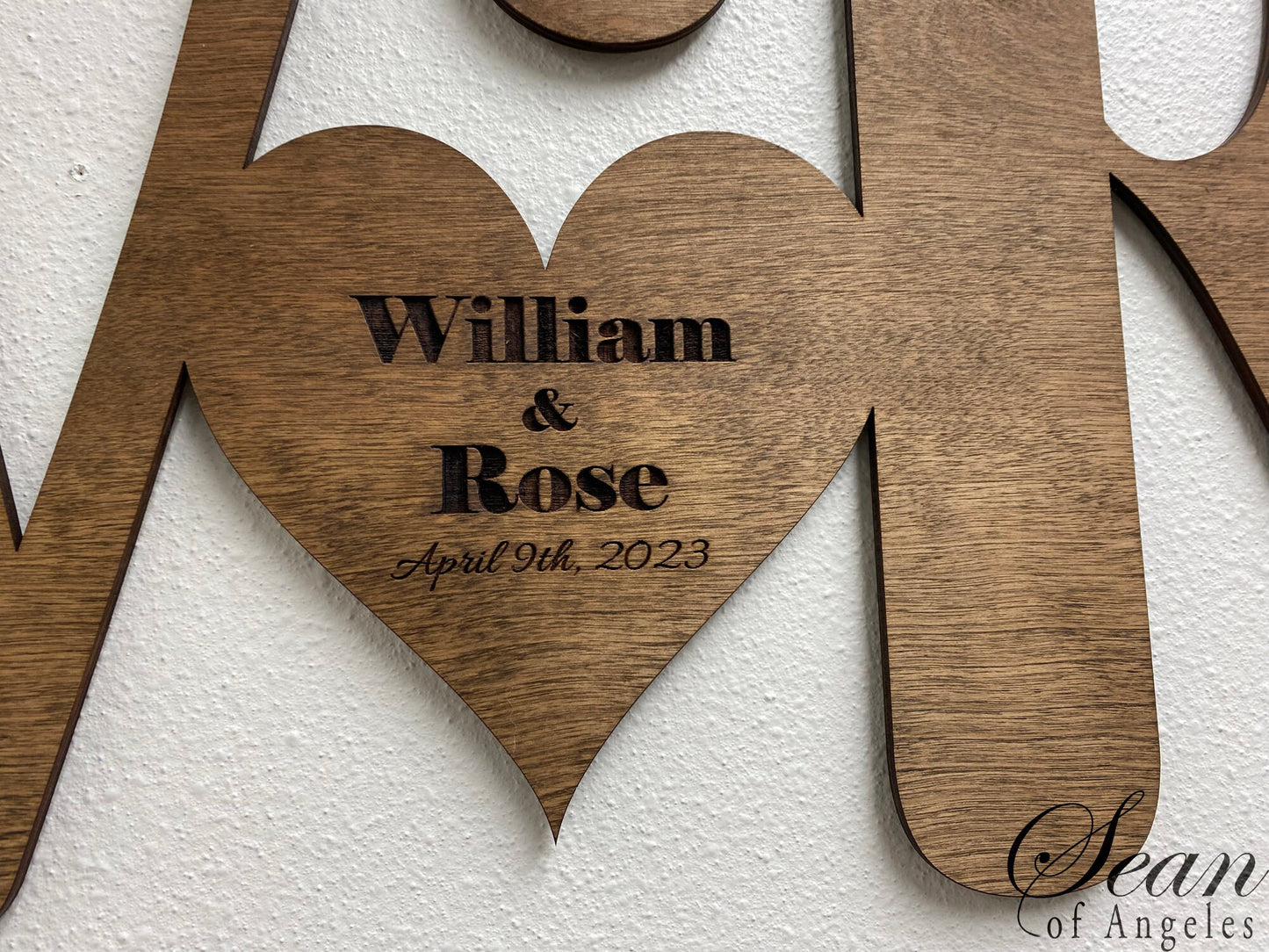 Initials Monogram Guest Book