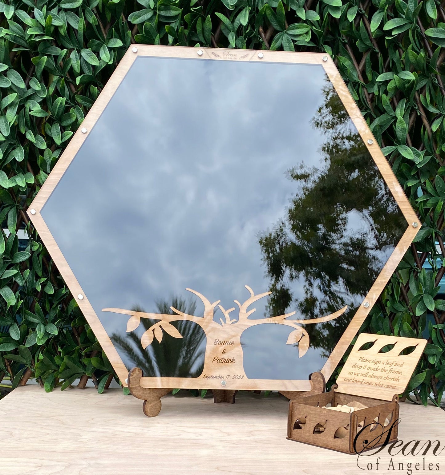 Hexagon Tree Guest Book