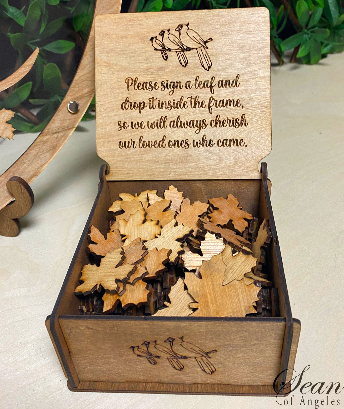 Cardinals on Maple Tree Guest Book