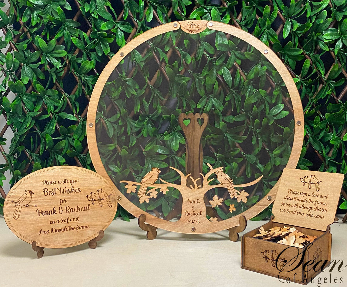 Cardinals on Maple Tree Guest Book