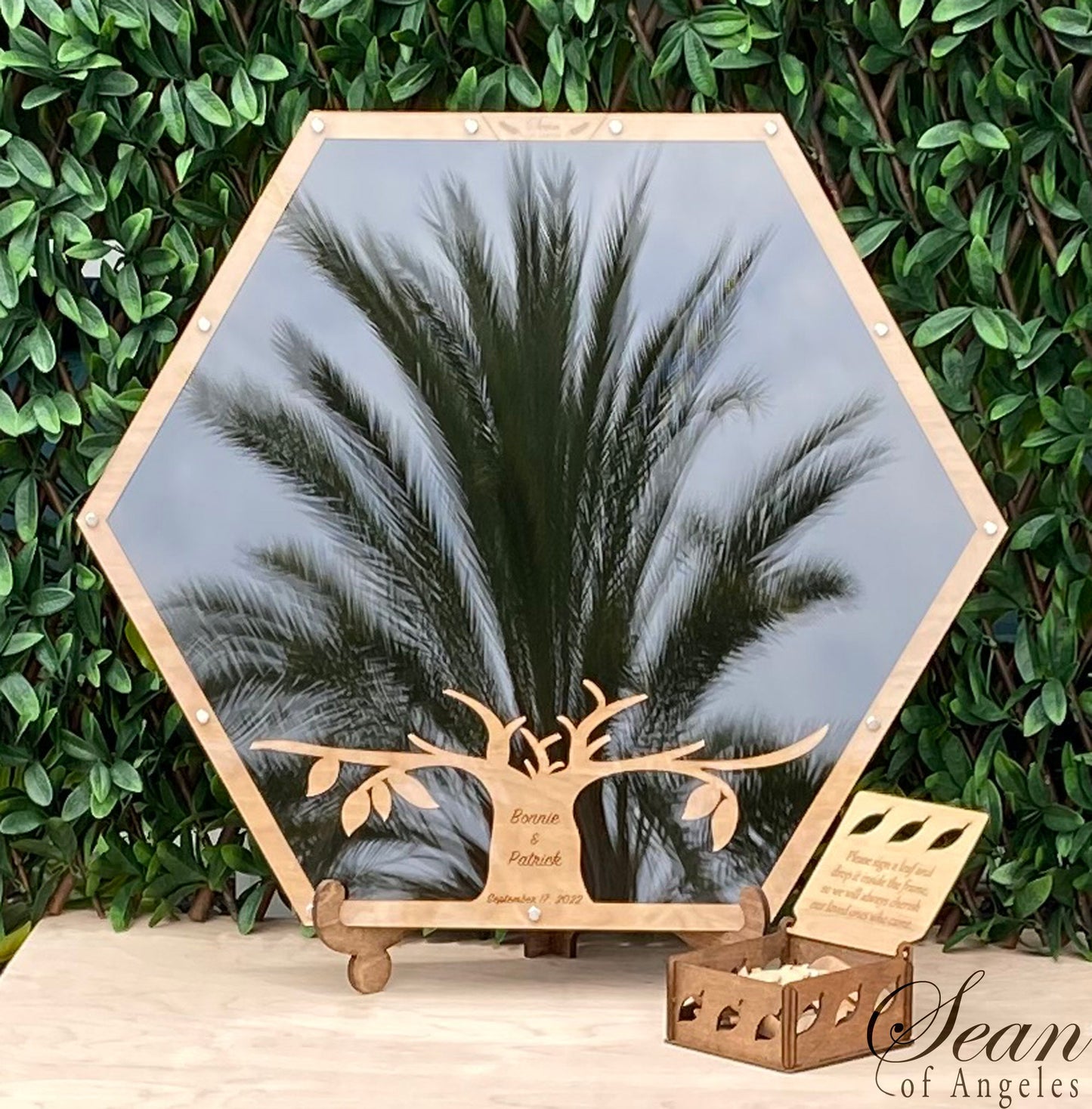 Hexagon Tree Guest Book