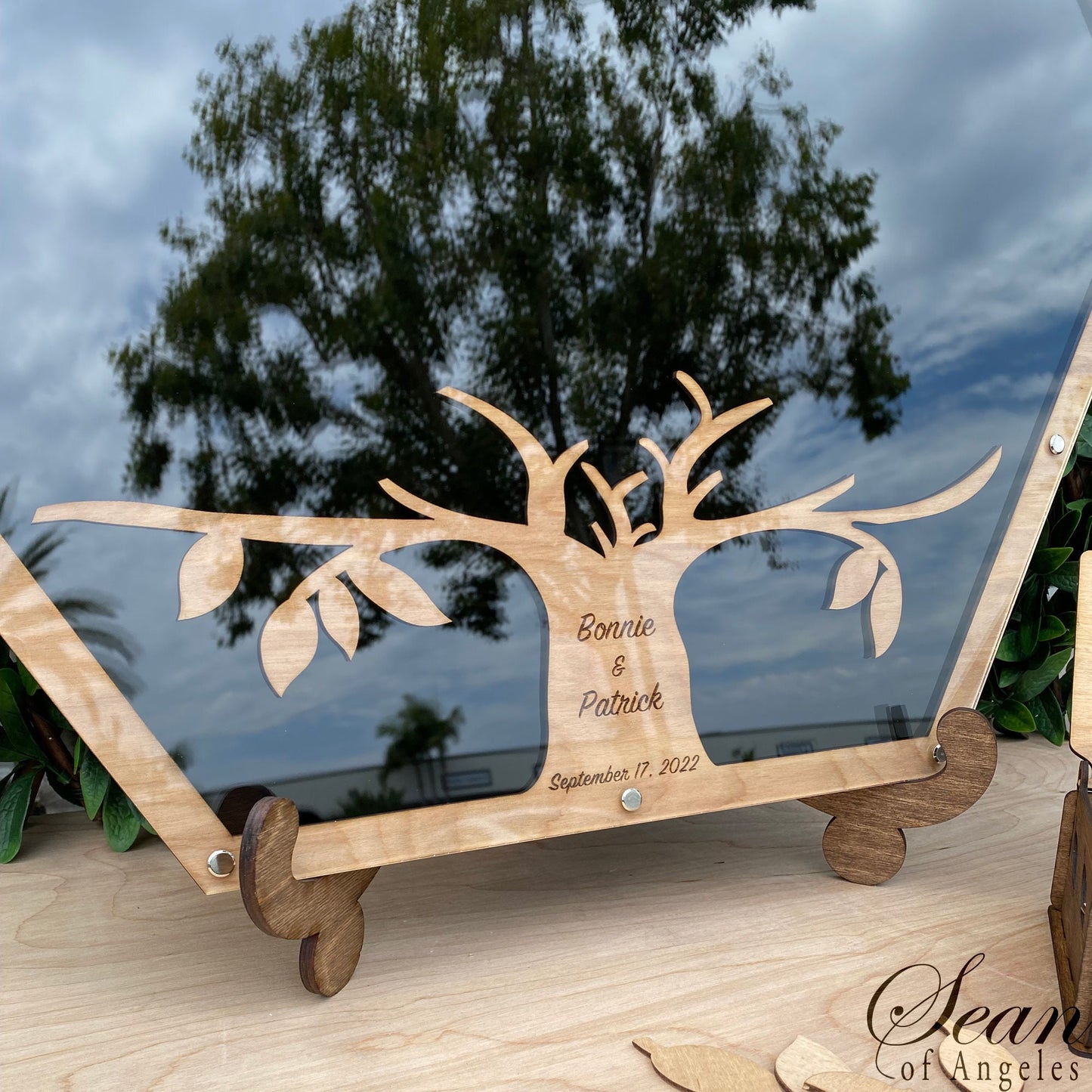 Hexagon Tree Guest Book