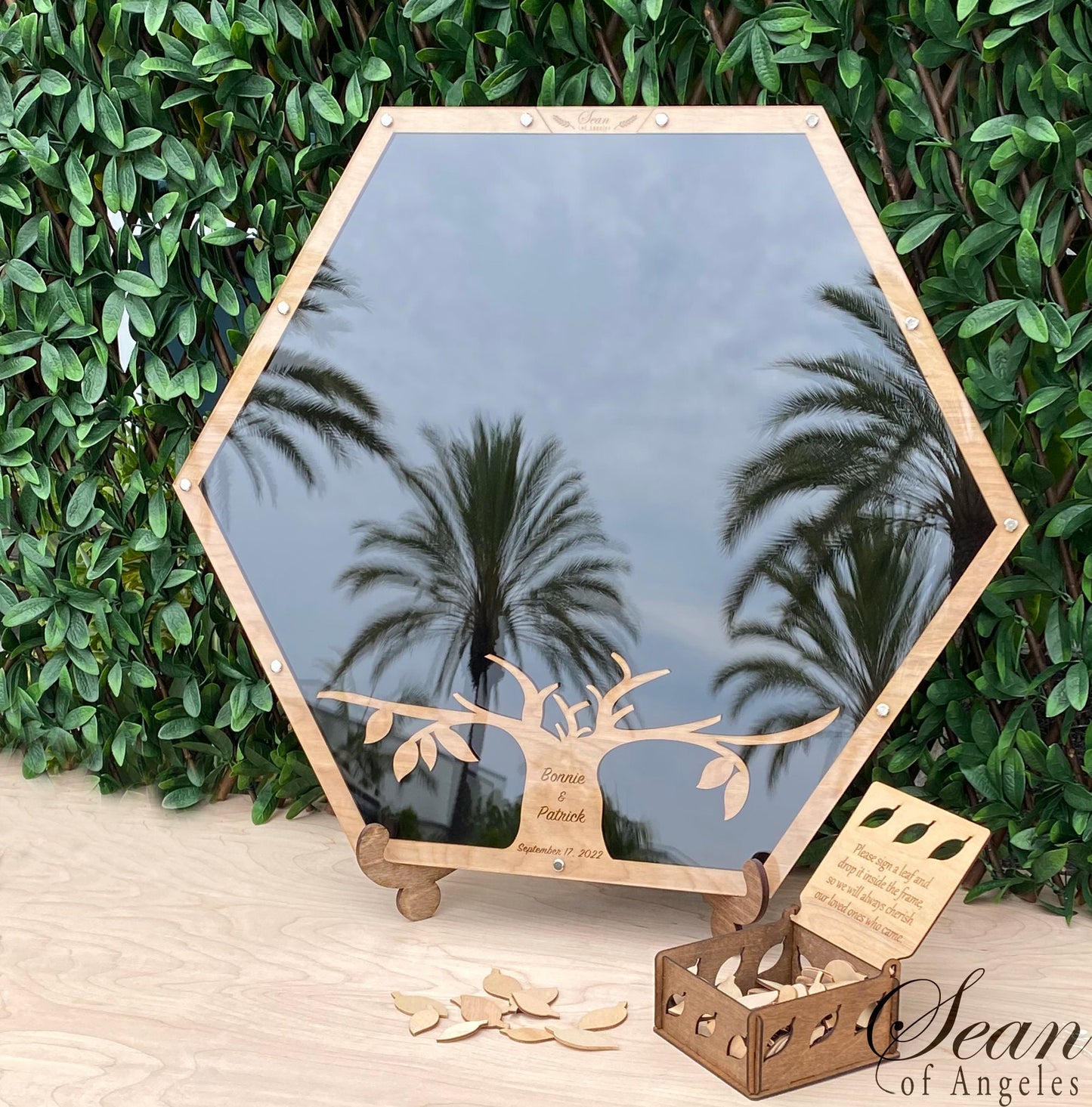Hexagon Tree Guest Book