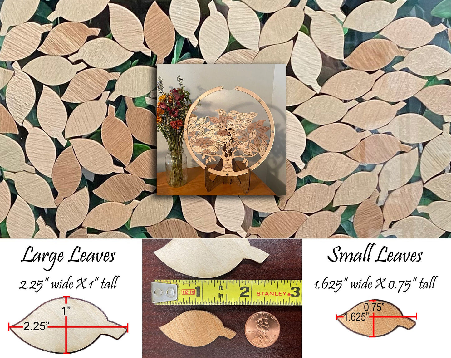 Hexagon Tree Guest Book