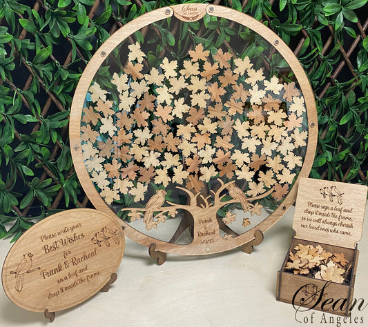 Cardinals on Maple Tree Guest Book