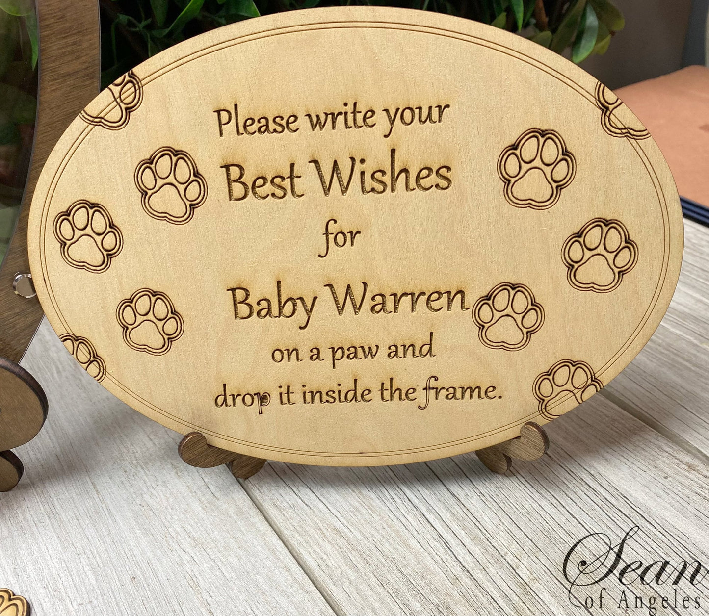 Golden Retriever Guest Book