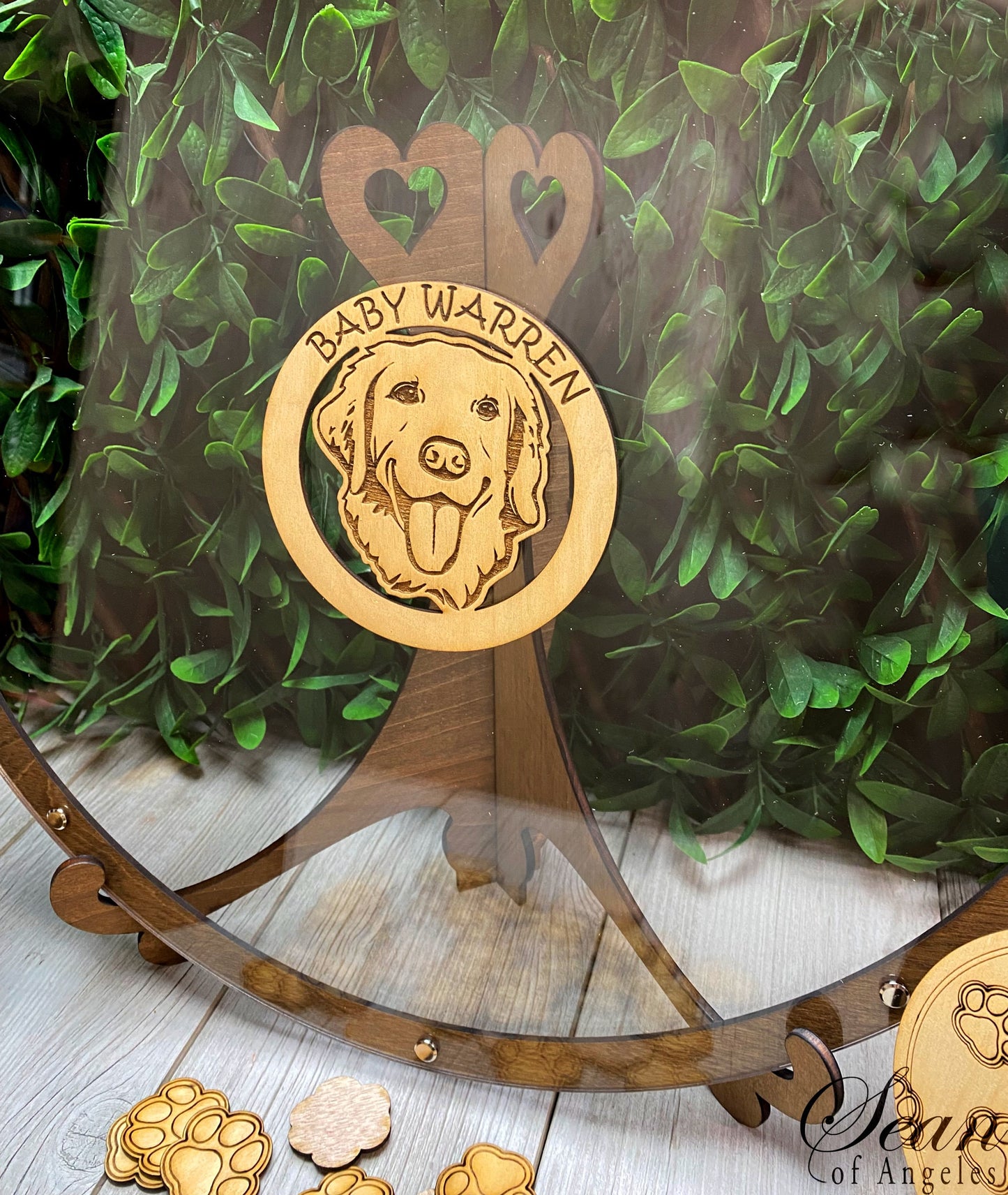 Golden Retriever Guest Book