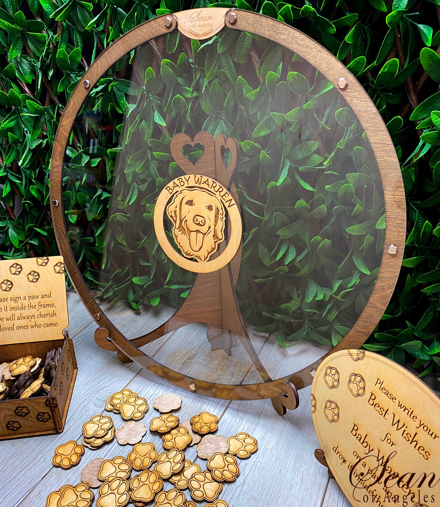 Golden Retriever Guest Book