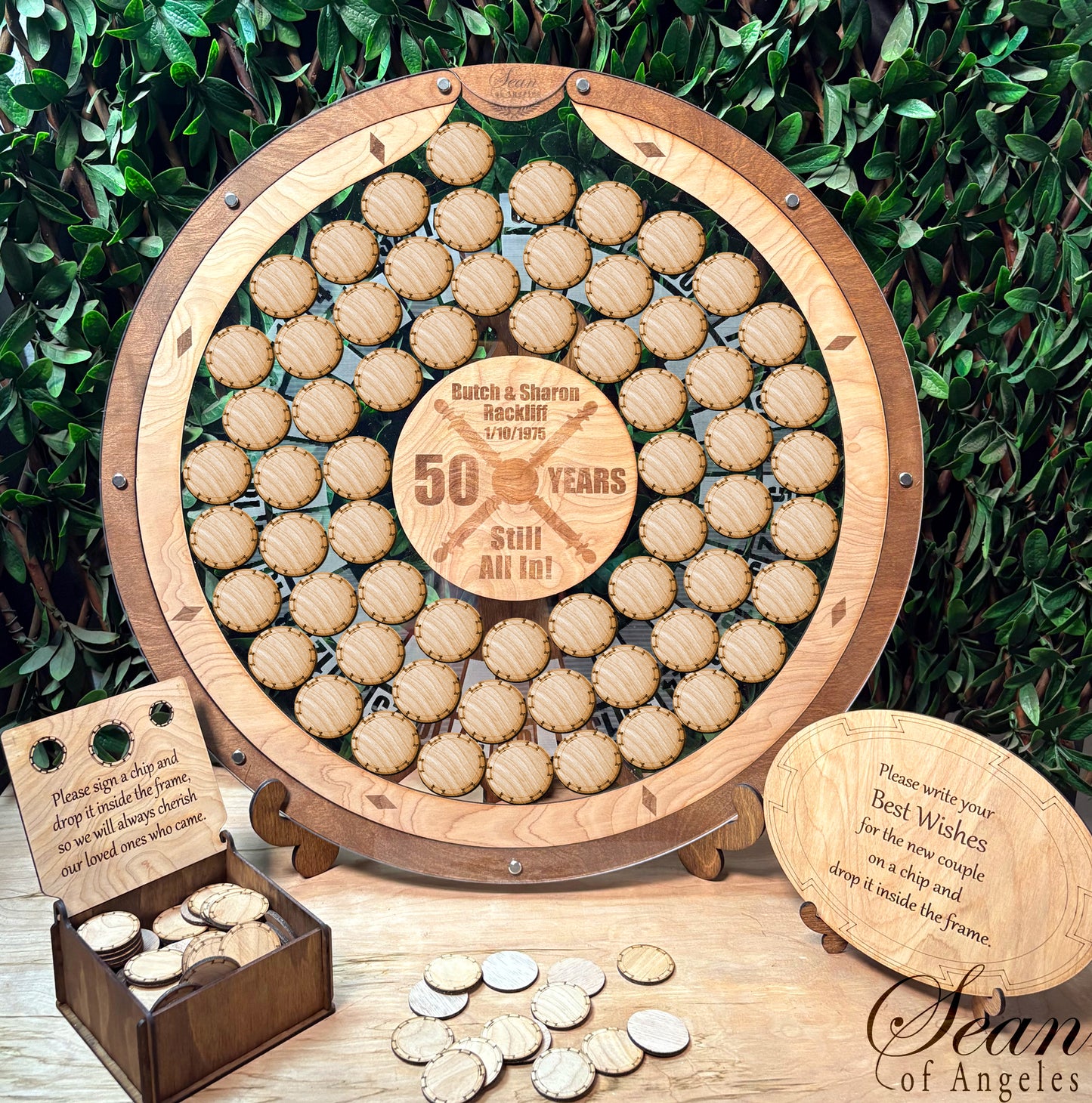 WHEEL OF WISHES Roulette Guest Book