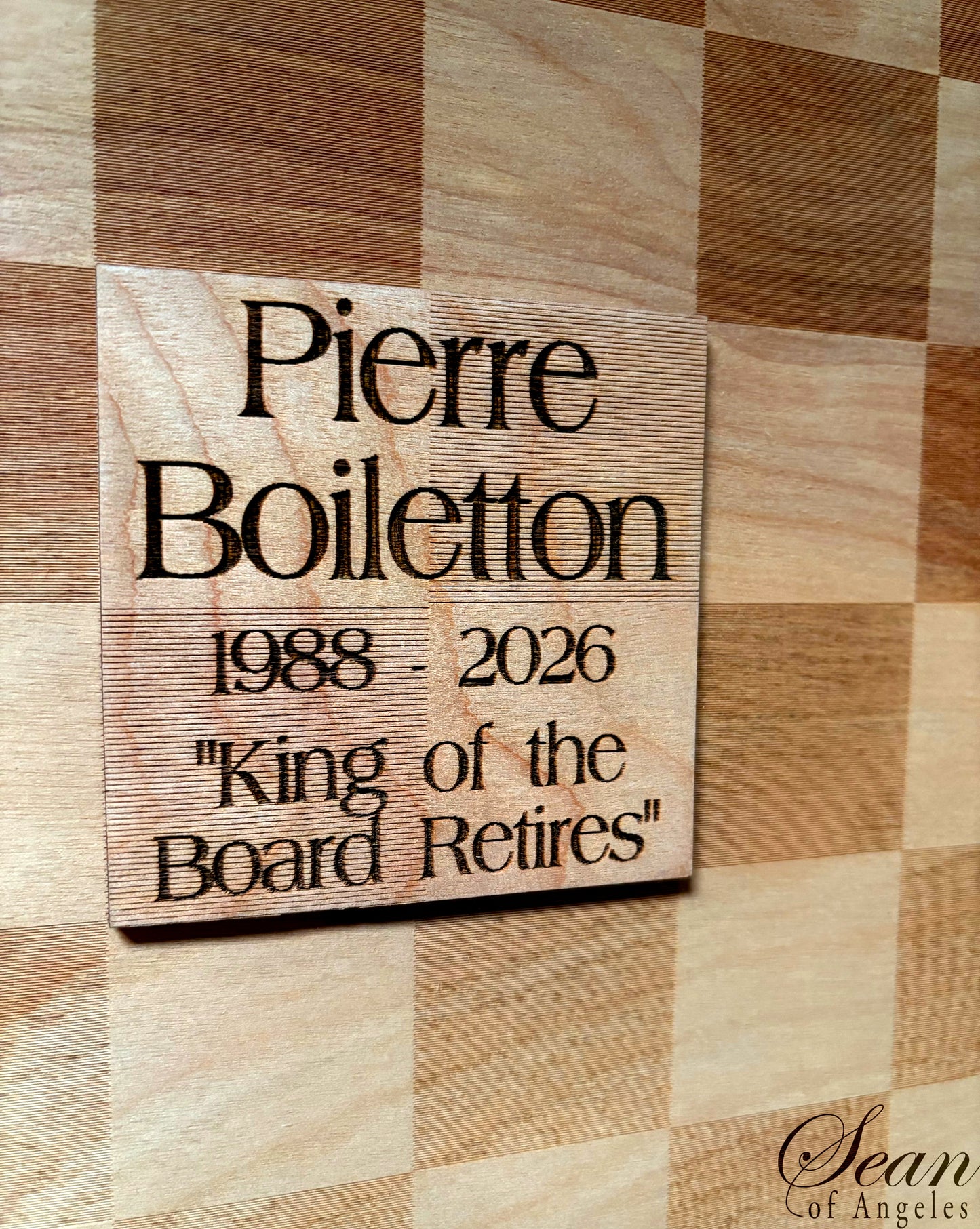 Chessboard Guest Book For Chess Master