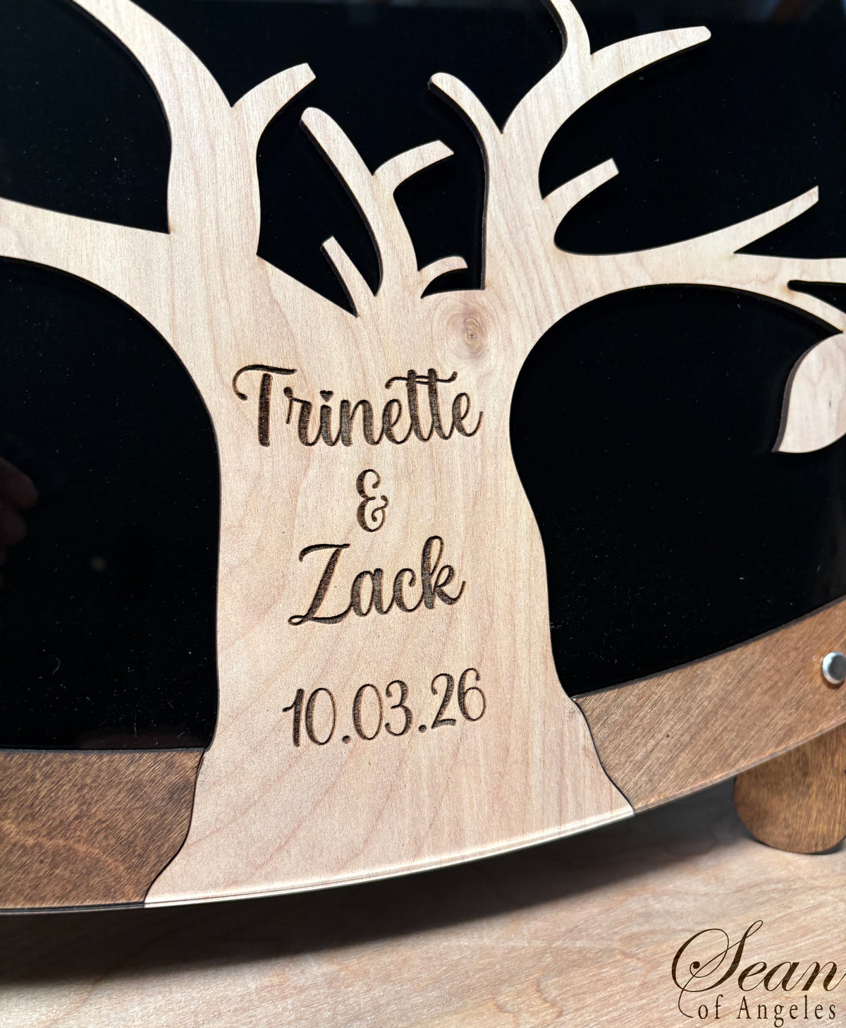 Oval "Tree of Life" Guest Book Alternative
