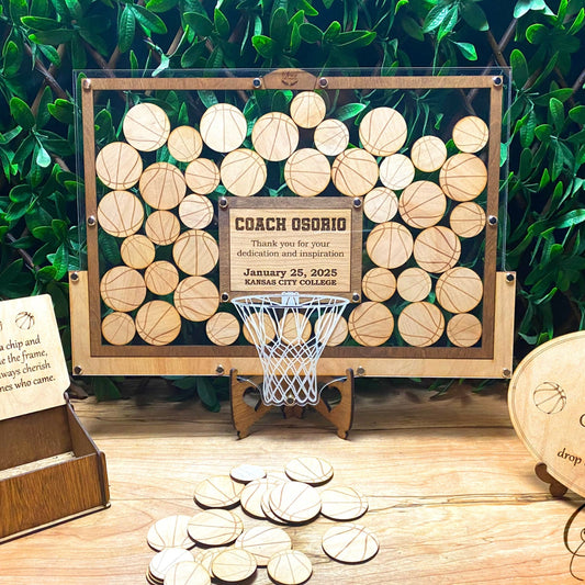 Basketball Hoop/Backboard Guest Book