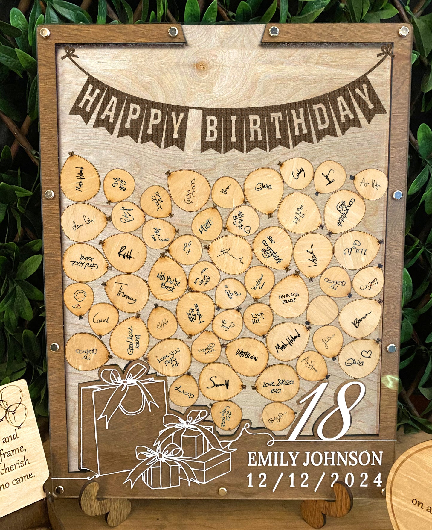 Birthday Banner Guest Book