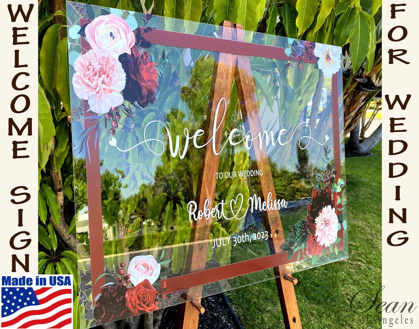 Elegant Acrylic Sign For All Occasions