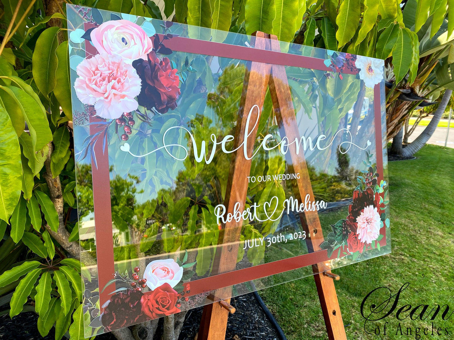 Elegant Acrylic Sign For All Occasions